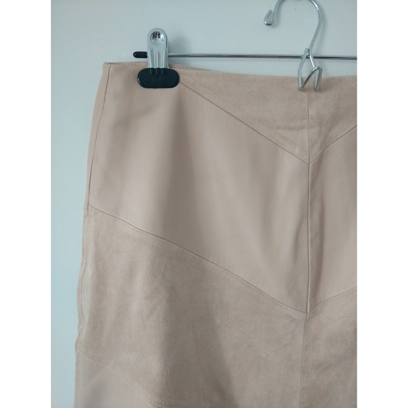 Zara Faux leather/suede Skirt - Picture 3 of 5